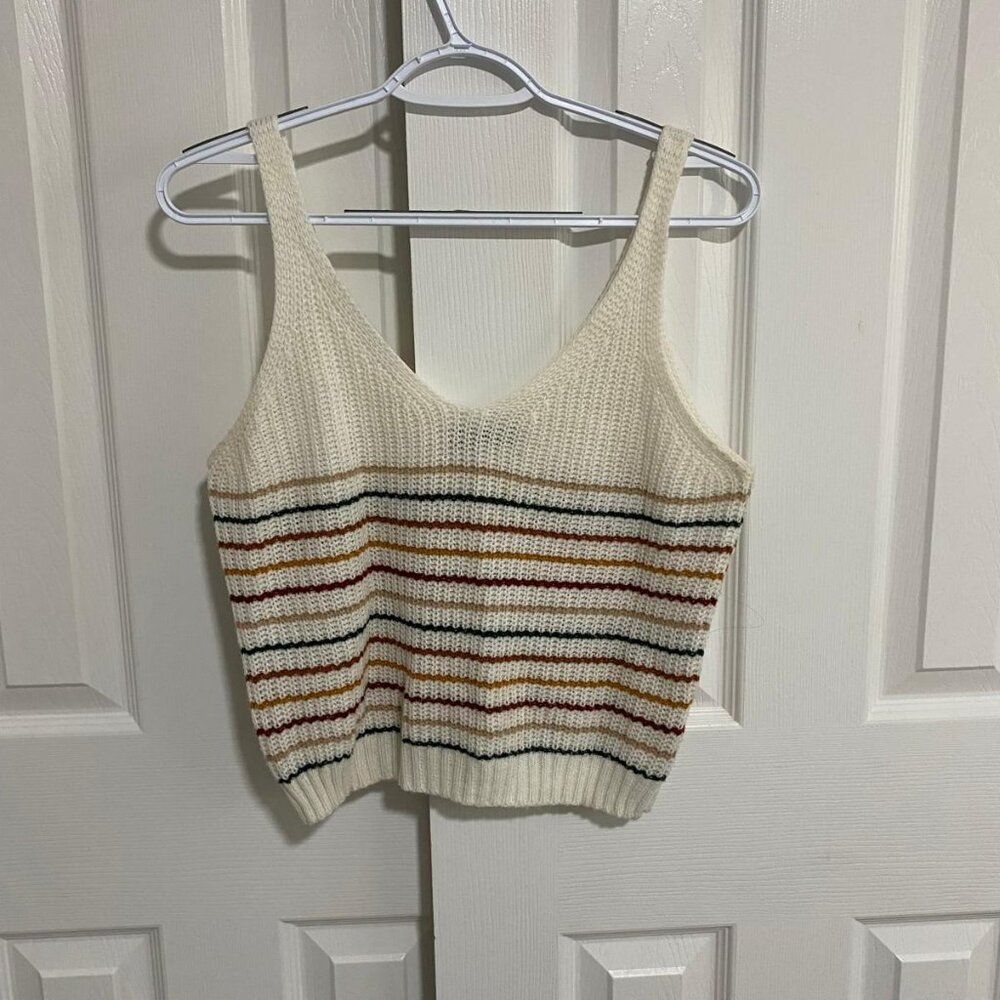 Sleeveless Sweater Tank